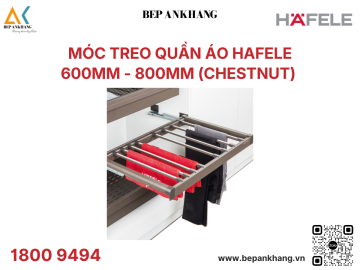 Móc treo quần áo Hafele - 807.95.121 - Chestnut ( 600mm )